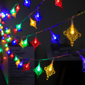 Lanterna Decorativa per il Capodanno Cinese, Luci Pendenti a LED Lampeggianti, Nodo Cinese, Alimentazione a Batteria, Dimmerabile, Certificazione IP65 - Product Image 2