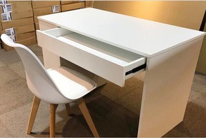 El aglomerado de la melamina un cajón de escritorio de la computadora de mesa con 4 cubo estantería con silla - Product Image 5