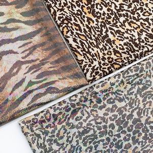 ชุดว่ายน้ำผ้าฟอยล์พิมพ์ลายกลิตเตอร์ผ้าไนลอนยืดหยุ่นสีสันสดใสผ้าสแปนเด็กซ์กลิตเตอร์ผ้าสำหรับใส่เต้นชุดบิกินี่ - Product Image 3