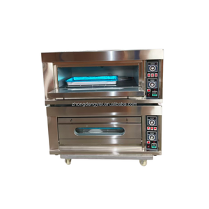 Baking Shop Equipment Stone Deck Oven <b>Electric</b> Toaster Bakery Machine Deck Oven With <b>Steamer</b> Bakery - Product Image 2