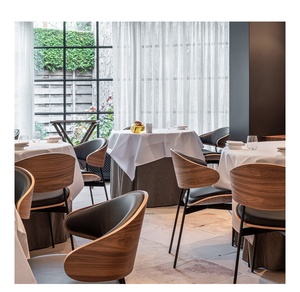 Sedia da Pranzo Minimalista Italiana Stile Wabi-Sabi con <span class=keywords><strong>Schienale</strong></span> <span class=keywords><strong>Alto</strong></span> e Struttura in Metallo, Design Nordico Moderno, Resistente all'Usura e Durevole - Product Image 6