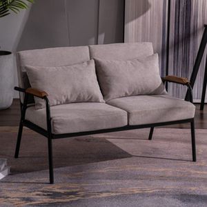 Sofá Cama Doble Plegable Rectangular Moderno de Último Diseño, Seccional, de Tela, para Sala de Estar, Dormitorio, Villa, Precios Bajos - Product Image 2