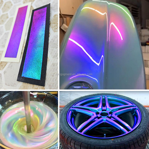 Pinturas Aurora Camaleón para Autos, Polvo Blanco Ópalo Lunar, Pigmento de Tinta de Titanio para Arte de Uñas, Recubrimiento Automotriz, Pinturas en Aerosol - Product Image 4