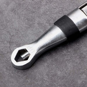 Adjustable Wrench Metric Hex Opening Ratcheting 45 Steel Industrial Grade Electrophoresis Surface Treatment - Product Image 1
