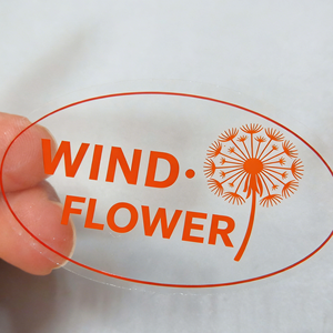 สติกเกอร์พีวีซีใสแบบกำหนดเอง พิมพ์โลโก้ สติกเกอร์กันน้ำแบบ Kiss Cut ขนาดเล็ก สติกเกอร์โลโก้ใสขนาดเล็ก สติกเกอร์ใสขนาดเล็ก - Product Image 2