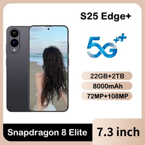 22G+2TB Giá Tốt Nhất 2025 Điện Thoại Thông Minh S25 Edge+ Android 15 5G Mới Toàn Cầu Màn Hình Lớn 2 SIM 2 Chế Độ Chờ Android 15 - Product Image 2
