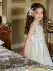 ชุดเดรสเด็กผู้หญิงลายดาวเจ้าหญิงสำหรับฤดูใบไม้ผลิและฤดูร้อน รุ่นใหม่ ชุดเดรสสำหรับการแสดงเปียโนระดับไฮเอนด์ - Product Image 2