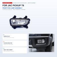 Paire de feux antibrouillard avant gauche et droit avec support pour camionnette JAC T8 T9, pièces de carrosserie automobile en gros