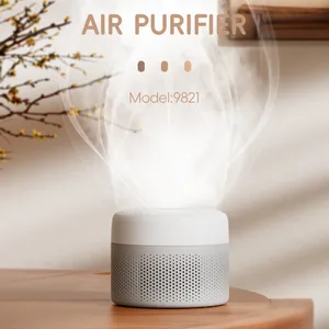 JNUO Petit filtre à air de fumée Purificateur Hepa Désodorisant Qualité de l'air Machine