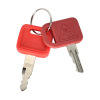 Jeu de clés rouges pour excavatrices, tracteurs et véhicules de construction John Deere H800 JDR AT, clé standard uniquement - Product Image 1