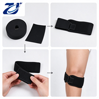 Sangle de coude réglable pour le tennis, la gym et le badminton – Attelle élastique pour l'avant-bras avec fermeture auto-agrippante et compression