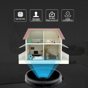 Aspiradora Robótica 2 en 1, Máquina de Barrido y Fregado, Limpieza Automática, Batería/Eléctrica, Filtro, Navegación LDS SLAM Automática - Product Image 4