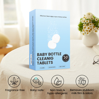 Produits de nettoyage ménager multi-usages, comprimés nettoyants pour biberons de qualité alimentaire