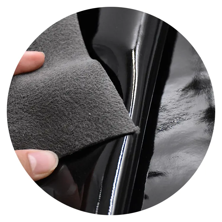 Фабрика Китая 100% искусственная лакированная кожа искусственное зеркало материал на заказ для обуви (cuerinas sintetico de charol)