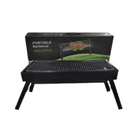 Ventes directes des fabricants, grand gril pliable pouvant être tiré, barbecue d'extérieur, barbecue portable au charbon de bois