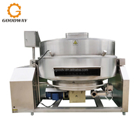 Machine à rôtir le gari de manioc électrique/gaz automatique GOODWAY 2024, friteuse à gari, machine à frire pour l'usine de transformation du gari