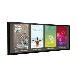 Android ultra Wide Digital Display 57.1 "LCD Prateleira Borda Publicidade Display bar Monitor LCD Display - Product Image 1