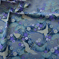 Tissu en coton biologique peigné tissé léger imprimé uni de haute qualité pour vêtements de filles et de garçons - Fabrication sur commande