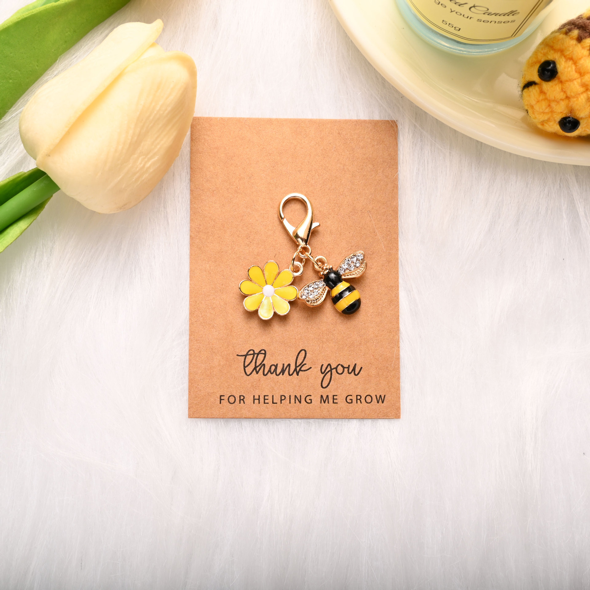 Yellow with card