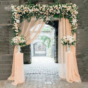 Arco de Flores para Decoración de Bodas al Aire Libre, Plantas y Flores Artificiales - Product Image 4