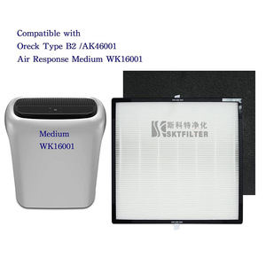 Filtre de purificateur d'air Oreck 13x13,75 pouces, cartouche de remplacement HEPA pour WK01234QPC WK10002QPC - Product Image 4