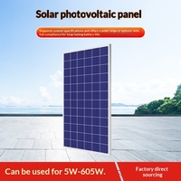 Module Solaire Photovoltaïque Polycristallin 320W/330W/340W, Efficacité 20,1%, Modèle 120, Approvisionnement Direct Usine, Prêt à l'Exportation