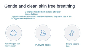 Solution Magique de Nettoyage en Profondeur à l'<span class=keywords><strong>Oxygène</strong></span> <span class=keywords><strong>Actif</strong></span> <span class=keywords><strong>pour</strong></span> le Visage : Nouvelle Formule de Bain de Bulles <span class=keywords><strong>pour</strong></span> Purifier et Revitaliser - Product Image 4