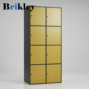 <span class=keywords><strong>Casier</strong></span> scolaire compact en stratifié coloré Brikley HPL <span class=keywords><strong>avec</strong></span> poignée, fixation au sol/mur, serrure électronique/combinaison à clé - Product Image 3
