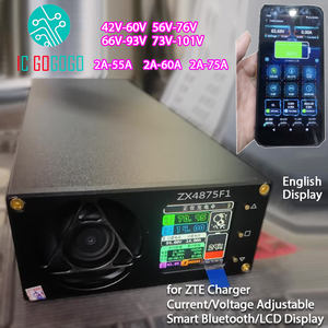 Para ZTE 4875 cargador rápido Lifepo4 batería de iones de litio Bluetooth LCD voltaje de corriente ajustable 48V 60V 72V 84V 100,8 V 60A 50A - Product Image 1
