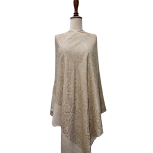 Export Quality Women's Jacquard Jamawar Scarves <b>Shawls</b> Traditional Premium Fashion Wrap Custom Factory OEM ODM Supply - Product Image 2