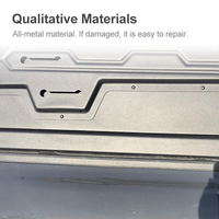 Couverture de benne rigide en alliage d'aluminium sur mesure, robuste, anti-rouille, étanche, 240 kg, pour Ranger, Ram, Tundra, Tacoma