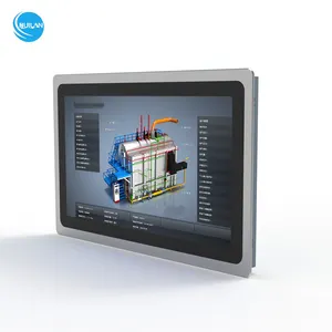 Industrial Touch Screen Monitor 13.3 15.6 18.5 21.5 Inch Lcd Touch Screen Monitors Ip65 Waterproof Industrial Monitor