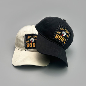 Boné de beisebol vintage bordado com patch de fantasma exclusivo 21-yy-03 para mulheres - Product Image 3