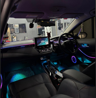 Éclairage d'ambiance intérieur SJC pour voiture, LHD/RHD, ciel étoilé, 64 couleurs LED pour Toyota Corolla 2019-2025, éclairage intérieur automatique 12V