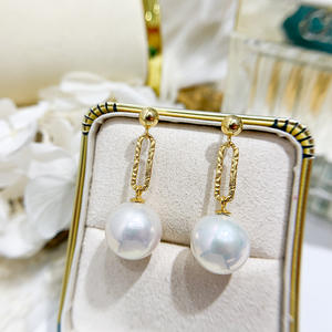 อุปกรณ์ทำเครื่องประดับเงินแท้ S925 สำหรับต่างหูมุกแบบเรียบง่าย พร้อมถาดเปล่า ทำง่าย สร้างสรรค์เครื่องประดับสุดหรู - Product Image 2