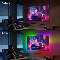 Neonawall Vente en gros Bande lumineuse LED néon intelligente RGB USB 5V de 3 m (9,84 pi) étanche et flexible pour la décoration de téléviseurs, chambres et cuisines