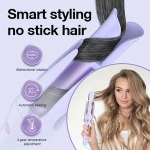 Rizador de Pelo Automático Giratorio Directo de Fábrica, 3 Temperaturas, Calentamiento Rápido con Pantalla LCD - Product Image 4