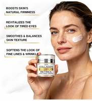 Crème Visage Anti-Âge au Collagène et Peptides Effet Raffermissant et Tenseur pour Tous Types de Peaux - Marque Blanche OEM/ODM