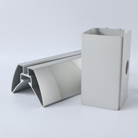 Profil en alliage d'aluminium CNC de qualité automobile 6063 pour décorations, tailles personnalisées, résistant à la corrosion, services de soudage et de découpe