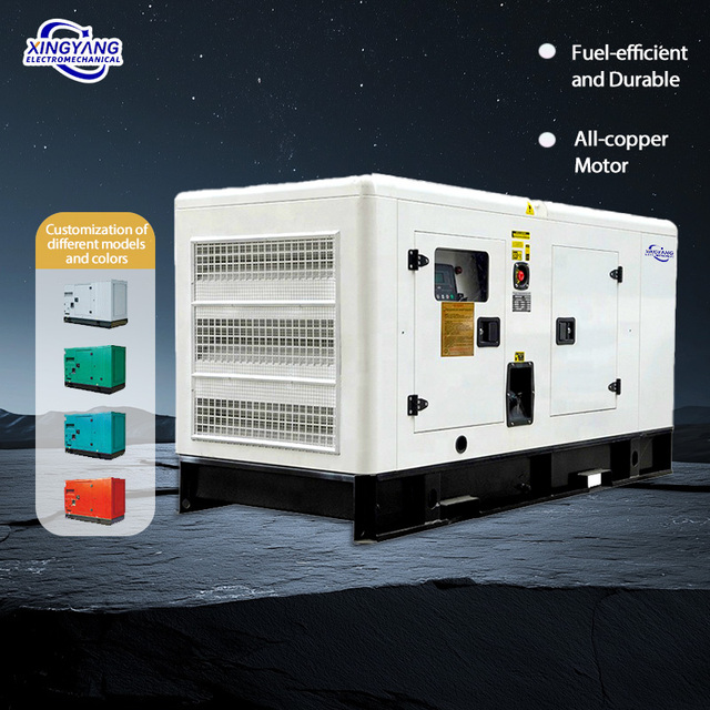 Intelligent diesel Generator 20kva 25kva 30kva 40kw 50kva 100kva 150kva 200kw Silent diesel Generator Power Plant Cheap Price