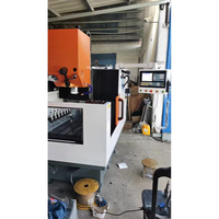 Machine de gravure et de fraisage CNC 800x500x300mm avec ATC pour perçage, taraudage et chanfreinage, idéale pour le travail des moules en aluminium et cuivre