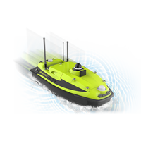 Hi-Target IBoat BS12 USV, embarcation de surface sans pilote, RTK GNSS IMU pour la mesure de la profondeur des eaux, la bathymétrie hydrographique et la mesure du courant fluvial