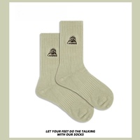 Chaussettes antidérapantes personnalisées avec logo OEM pour enfants, jeunes et hommes, chaussettes de sport athlétiques à grip antidérapant pour football et soccer