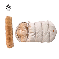 Vente en gros chancelière chauffante pour bébé motif extérieur imprimé sac de couchage pour bébé avec fermeture éclair