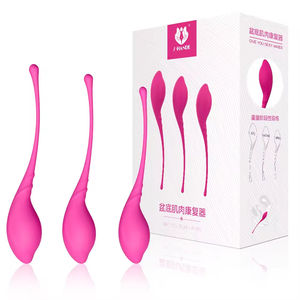 Sexy Ball - Juego de 3 Bolas Inteligentes para Entrenamiento de Músculos del Suelo Pélvico Femenino, Contracción Privada, Mancuernas Vaginales, Impermeables IPX7, USB - Product Image 1