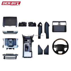 Kit de Interior de Alta Calidad para Toyota Land Cruiser <span class=keywords><strong>Prado</strong></span> 2010-2017, Actualización a Modelo <span class=keywords><strong>2022</strong></span> con Tablero de Pantalla Táctil - Product Image 6