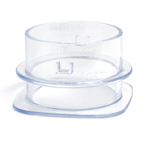 Tapa de tarro Reemplazo de tapas de <span class=keywords><strong>licuadora</strong></span> <span class=keywords><strong>Oster</strong></span> 4655 <span class=keywords><strong>Licuadora</strong></span> de alimentos Exprimidor de <span class=keywords><strong>licuadora</strong></span> Pieza de repuesto Cubierta de tarro de vidrio Taza medidora pequeña - Product Image 1