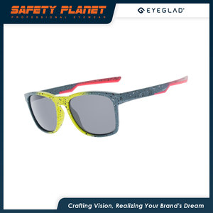 Color Custom Sports Gafas de sol polarizadas Marcos flexibles con puntas de goma - Product Image 6