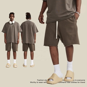 Shorts da <span class=keywords><strong>Uomo</strong></span> Casual <span class=keywords><strong>di</strong></span> Lusso con Coulisse dal Design Personalizzato, Estivi, Sportivi, 100% <span class=keywords><strong>Cotone</strong></span> - Product Image 2