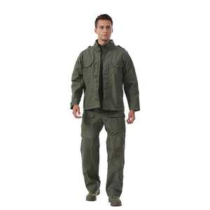Conjunto de 3 piezas de camuflaje DF22, traje de trabajo transpirable para todas las estaciones, pantalones textiles negros - Product Image 3